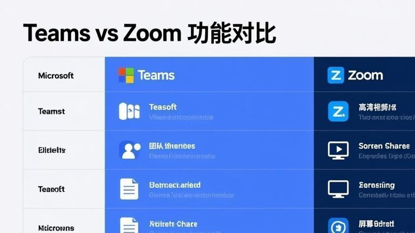 Teams vs Zoom:2026年深度对比哪个更适合你的团队